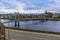 A view of the Greg Street bridge over the River Ness in Inverness, Scotland