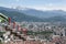 View of Grenoble from the Bastille fortress