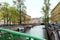 View of Griboyedov canal St. Petersburg in spring