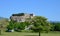 View on Grignan city and its castle, Drome, Provence, France