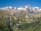 View of Grimsel high mountain pass, Switzerland