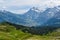 View of Grindelwald, Grosse Scheidegg, and Wetterhorn from Mannlichen