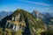 View on Gross Aubrig peak in Swiss Alps