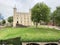 A view of the grounds of the Tower of London