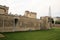A view of the grounds of the Tower of London