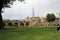 A view of the grounds of the Tower of London