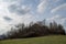 View on GroÃŸer Stein Lausitzer Bergland in Upper Lusatia