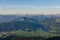 View from Gruttenhuette, an alpine hut on Wilder Kaiser mountains, Going, Tyrol, Austria -  Hiking in the Alps of Europe