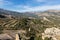 View from Guadalest castle Alicante Spain