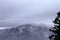 View from Gubalowka 1,126 m on the top of Tatry mountains, Zakopane