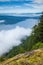 View of the Gulf Islands from Saltspring Island`s Mount Maxwell Provincial Park