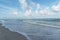 View of the Gulf of Mexico from Sand Key Beach, Florida, USA