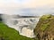 A view of the Gulfoss waterfall