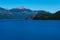 View of Gutierrez Lake and the mountains. Bariloche