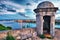 View of habana bay taken to the morro castle