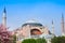 View of Hagia Sofia or Ayasofya , Istanbul, Turkey
