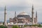 View of Hagia Sophia, Aya Sofya, Istanbul, Turkey.