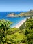 A view of Hahei Beach in the Coromandel,new zealand 2