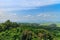 View from Haizuka observatory around kikuchi castle