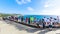 View of the Halona Blowhole Lookout, Tourist Attraction in Oahu island