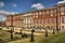 A view of Hampton Court Palace in London
