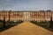 A view of Hampton Court Palace in London