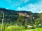 View of the Harau Valley with a village atmosphere and green hills in the background