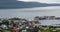 view of the harbor from the hill, Torshaven, Faroes islands