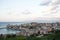 View of harbour of Castellammare del Golfo town, Sicily