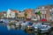 View of the harbour of Delfshaven. Rotterdam, Netherlands