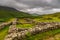 View of the Hardknott Roman Fort , Cumbria, England