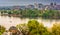 View of Harrisburg and the Susquehanna River from Negley Park, L