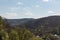 View of the Harz Mountains near Wernigerode