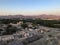 View on the Hatta city and mountains UAE