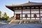 View of Hatto or Dharma Hall at Tenryu-ji temple with clear blue sky background