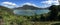 View of Havelock and Mahau Sound from Cullen Point lookout, New Zealand