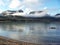 View of The Hazards mountain range across Coles Bay