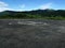 A view of helipad at Jairampur of A beautiful scenery with an opencast view of sky and mountain at Jairampur at Arunachal Pradesh