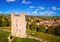 A view of Helmsley, a market town and civil parish in the Ryedale district of North Yorkshire, England