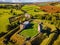 A view of Helmsley, a market town and civil parish in the Ryedale district of North Yorkshire, England