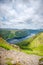 View from Helvellyn towards Thirlmere Lake