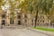 View of the High Court of Justice of Catalonia, Barcelona, Spain.