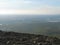 View from a high mountain in the tundra