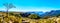 View of the highveld and the Blyde River Canyon along the Panorama Route