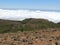 View during hike on El Pinar, above the clouds. Canary Islands, Spain