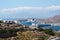 View From Hill of Mykonos Port, Greece