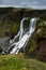 View from the hill opposite to the Fagrifoss (Beautiful waterfall), Iceland