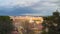 View from the hill to the historic center of Rome