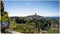 A view from the hill to the Saint Paul de Vence, Cote Azure, Provence, France