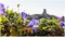 A view from the hill to the Saint Paul de Vence, Cote Azure, Provence, France